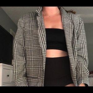 Vintage Gingham blazer